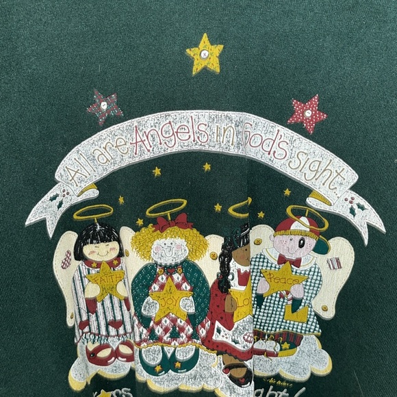 Great Used Condition Womens Angel Sweater - Picture 2 of 4